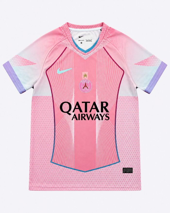 Maillot PSG Concept Rose Pastel