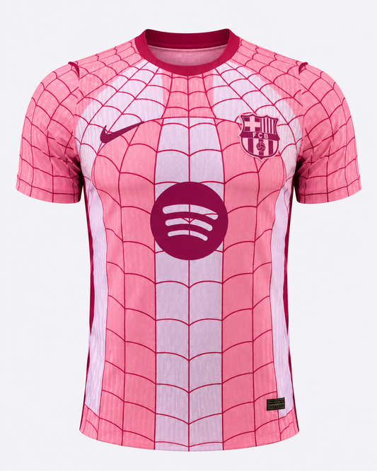 Maillot FC Barcelone Concept Spider-Man Rose 2026/2027